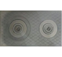 Плита чугунная большая 2-х камфорочная МТЗ