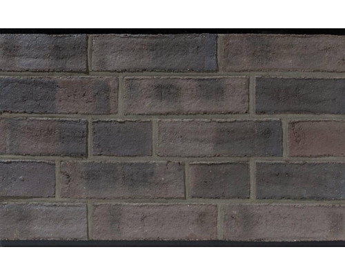 Клинкерный кирпич мокрой формовки Englischblau-Braun deLuxe NF 240x115x71 мм