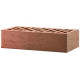 Кирпич керамический лицевой пустотелый ЛСР (красный флэш) рустик