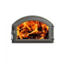 Дверка Везувий каминная 222 Бронза