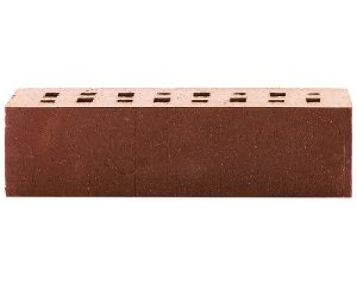 Клинкерный кирпич ЛСР темно-красный с бордовым песком Порту винтаж