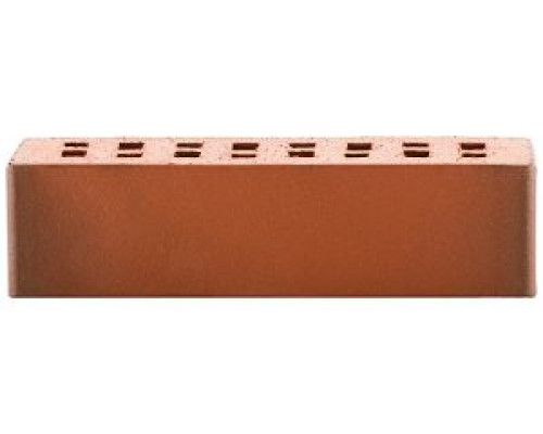 Клинкерный кирпич ЛСР Красный флешинг Ноттингем гладкий