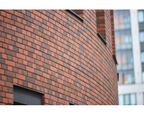 Кирпич керамический лицевой пустотелый ЛСР (красный флэш) рустик