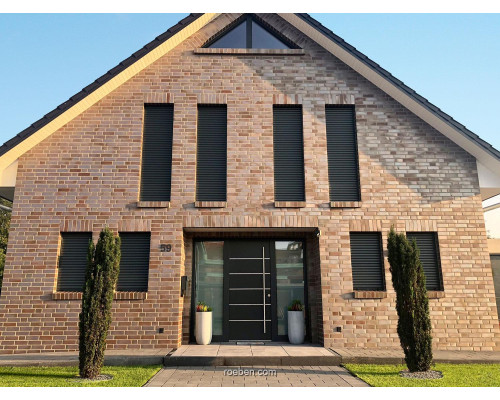 Клинкерный кирпич Roben ACCUM Сине-коричневый (blau-braun) NF 240x115x71 мм