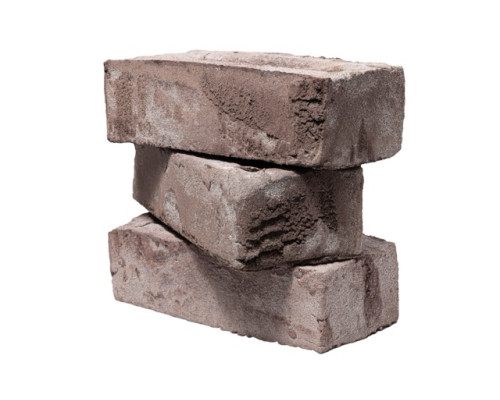 Клинкерный кирпич ручной формовки Faber Jar Петровский Штандарт бело-коричневый wdf 215x102x65 мм