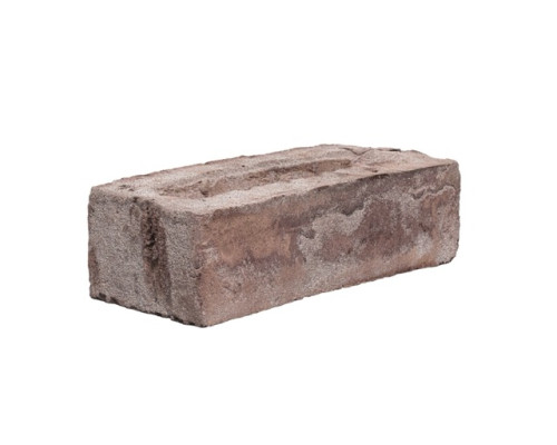 Клинкерный кирпич ручной формовки Faber Jar Петровский Штандарт бело-коричневый wdf 215x102x65 мм