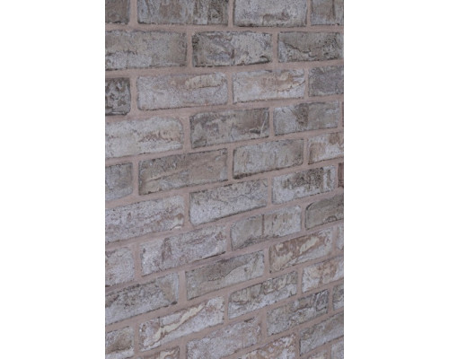 Клинкерный кирпич ручной формовки Faber Jar Петровский Штандарт бело-коричневый wdf 215x102x65 мм