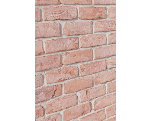 Клинкерный кирпич ручной формовки Faber Jar Петровский Штандарт бело-красный wdf 215x102x65 мм