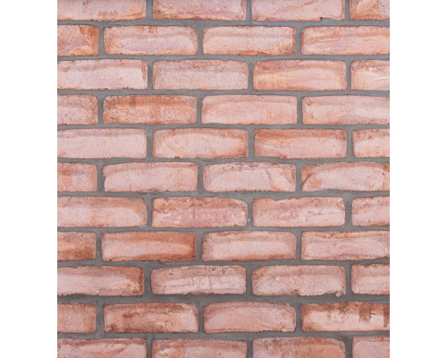 Клинкерный кирпич ручной формовки Faber Jar Петровский Штандарт бело-красный wdf 215x102x65 мм