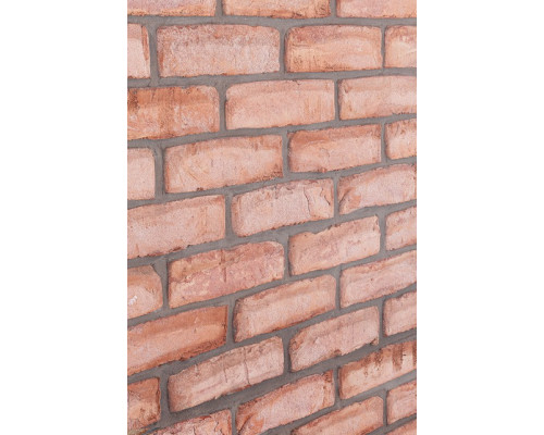 Клинкерный кирпич ручной формовки Faber Jar Петровский Штандарт бело-красный wdf 215x102x65 мм