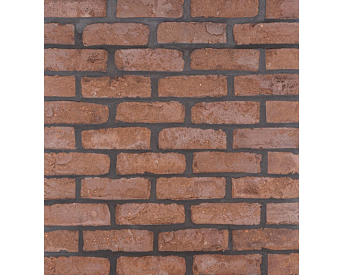 Клинкерный кирпич ручной формовки Faber Jar Петровский Штандарт бордовый wdf 215x102x65 мм