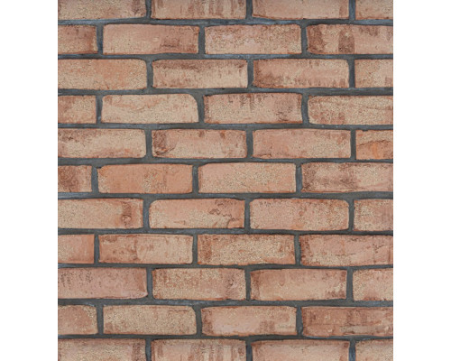 Клинкерный кирпич ручной формовки Faber Jar Петровский Штандарт желто-красный wdf 215x102x65 мм