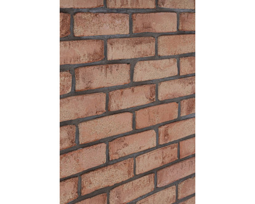 Клинкерный кирпич ручной формовки Faber Jar Петровский Штандарт желто-красный wdf 215x102x65 мм