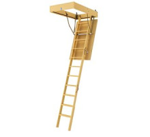 Чердачная деревянная лестница Fakro LWS Plus 70x120x280