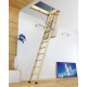 Чердачная деревянная лестница Fakro LWK Plus 60x130x305