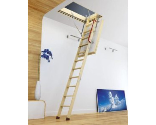Чердачная деревянная лестница Fakro LWK Plus 70x120x280