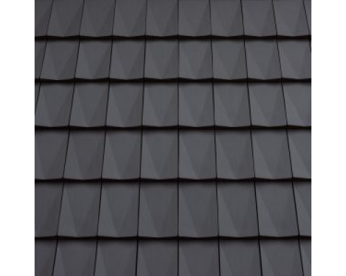 Черепица Wienerberger V11, антрацитовый ангоб