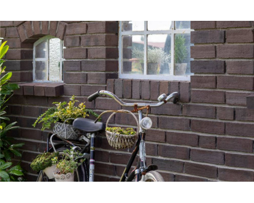 Клинкерный кирпич мокрой формовки Englischblau-Braun deLuxe NF 240x115x71 мм