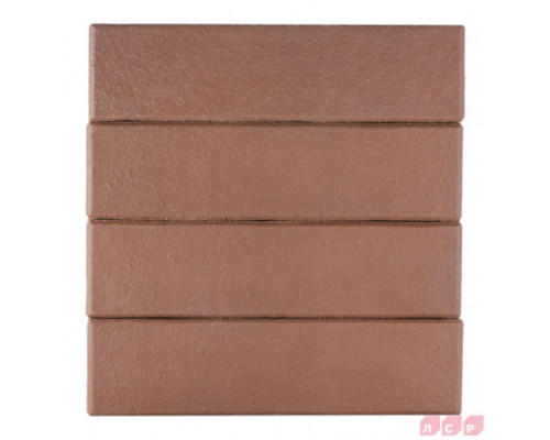 Кирпич лицевой керамический  полнотелый ЛСР коричневый