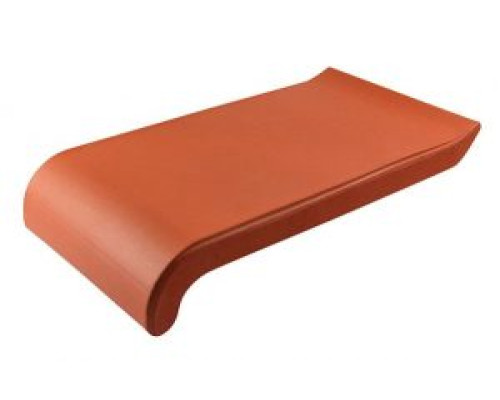Керамический клинкерный отлив ZCB Красный 35 см